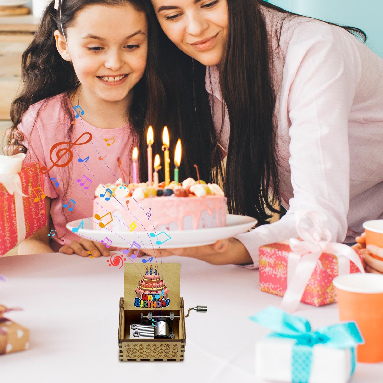 Amazon.co.jp: 彫刻された木製オルゴール - クラシックオルゴール 彫刻